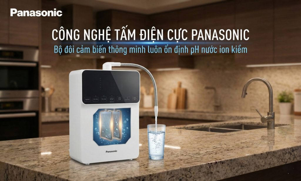 Máy Lọc Nước Ion Kiềm Panasonic: Giải Pháp Nước Uống Kiềm Cho Gia Đình Hiện Đại