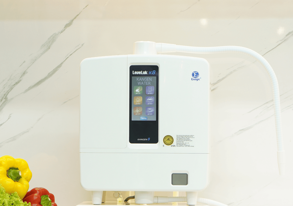 Máy lọc nước Kangen K8: Giải pháp nước ion kiềm hiện đại cho gia đình bạn