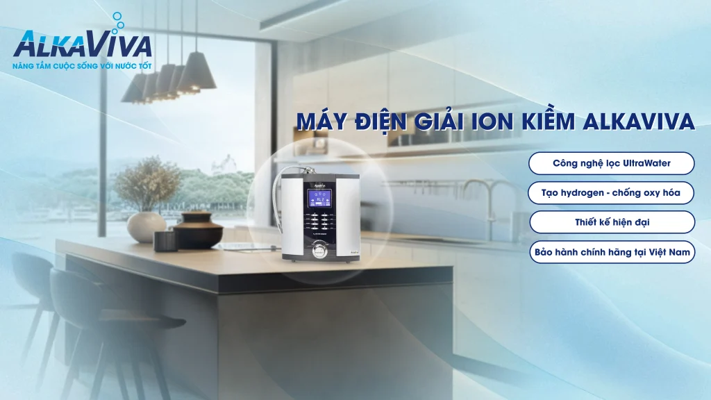 Máy điện giải ion kiềm AlkaViva
