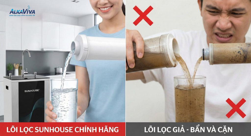 Phân tích chi tiết “Lõi lọc nước Sunhouse” – Cập nhập mới nhất 2026