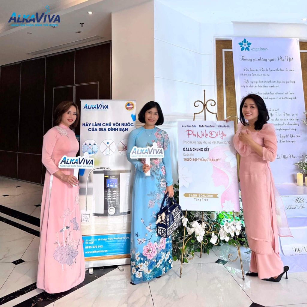 ALKAVIVA VIỆT NAM ĐỒNG HÀNH CÙNG CHƯƠNG TRÌNH CUỘC THI ÁO DÀI NGƯỜI ĐẸP THỂ DỤC THẨM MỸ CỦA ÂU LẠC FITNESS TẠI HUẾ