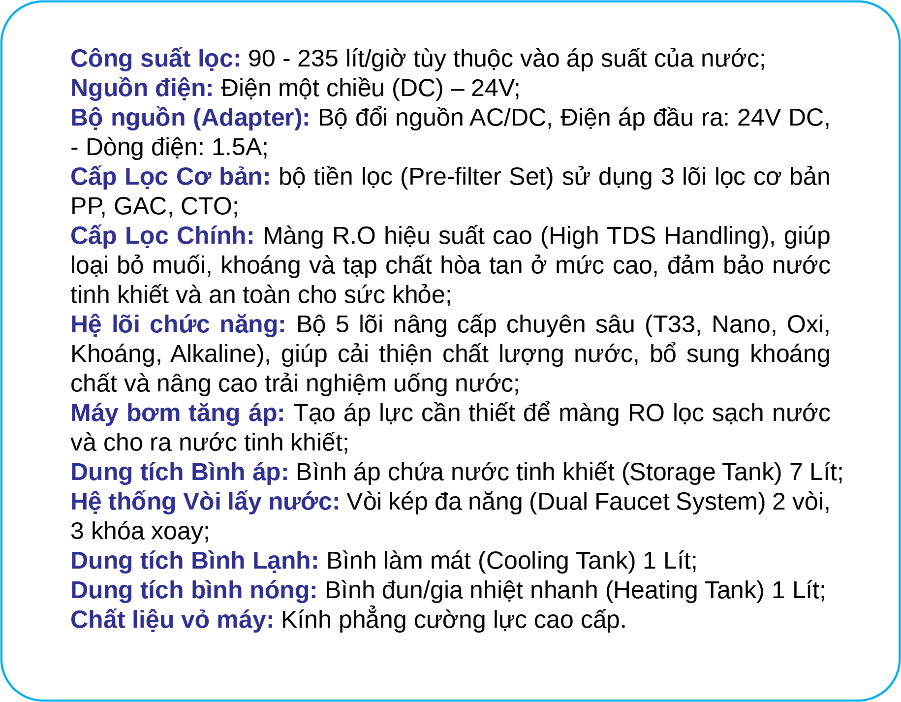 Máy lọc nước RO nóng lạnh đứng