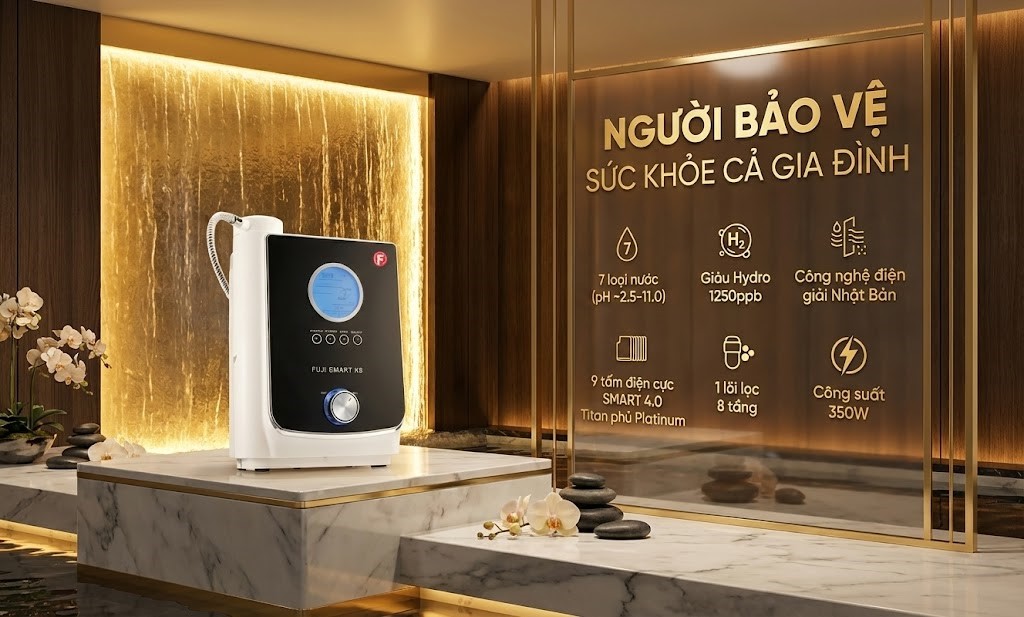 Máy lọc nước Fuji Smart có tốt không? Phân tích chi tiết trước khi quyết định mua