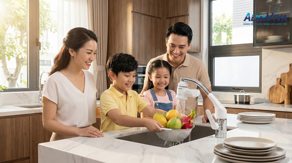 Cách sử dụng máy lọc nước ion kiềm đúng cách – 90% người dùng đang làm SAI mà không biết