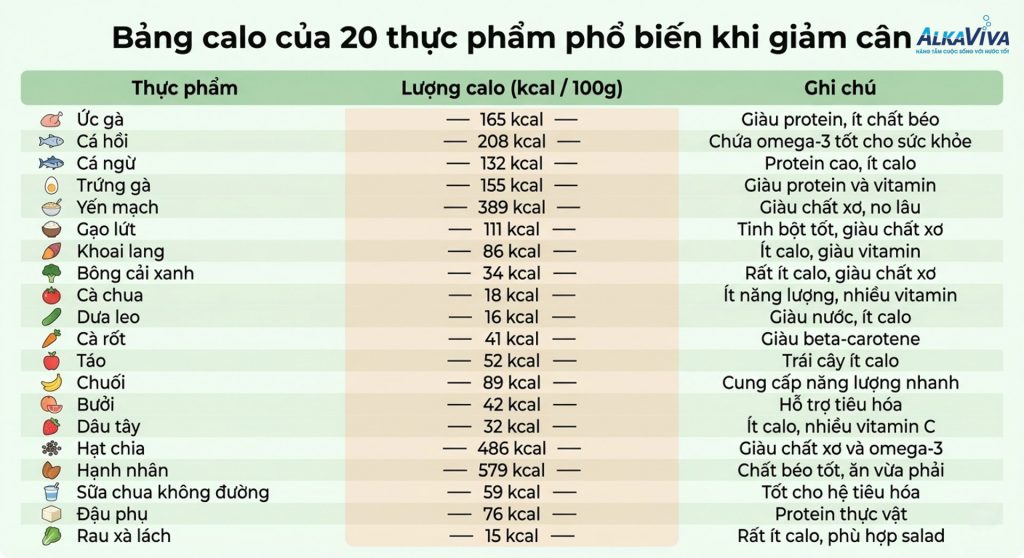 Cách giảm cân nhanh trong 1 tuần – 2 tuần: Bí quyết giảm 3–5kg an toàn và khoa học